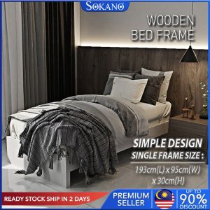 SOKANO HP051 Double Decker Steel Bed Frame High Quality Heavy Duty Extra Thick Steel Double Decker Bed Frame Besi Katil Tidur Dua Orang Mulltilevel
