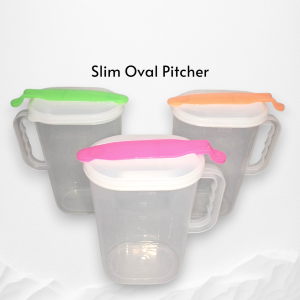 2 Liters Oval Water Pitcher/Pitsel/Water Jug/Slim Pitsel Pitcher/Water Container/Drink Bottles/Jugs/Drink Bottles