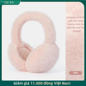 QK FA ✨ Sang trọng earmuffs ấm gió chống đông bảo vệ tai earmuffs thoải mái mềm sang trọng earmuffs trang trí earmuffs