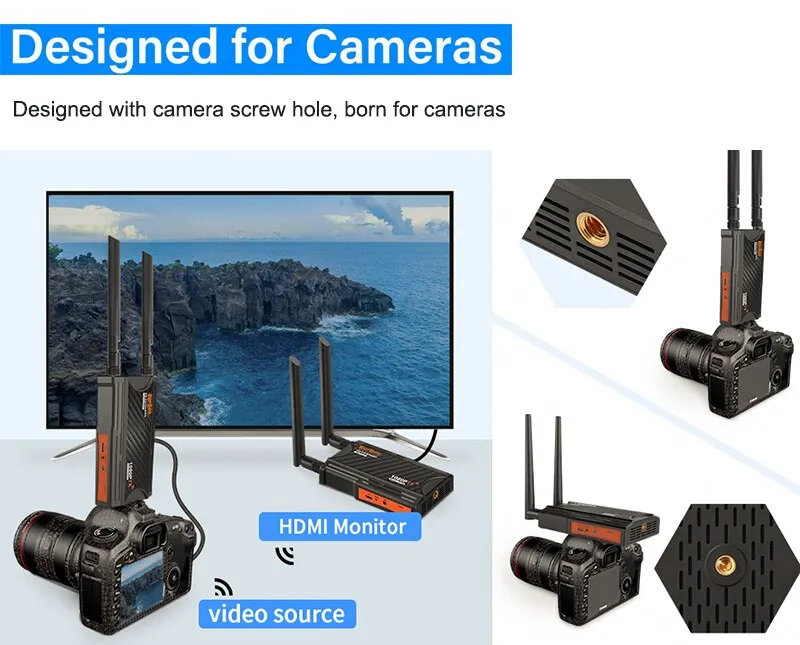 200m Wireless HDMI Video Transmitter Receiver Screen Share