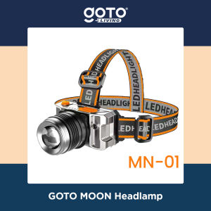 Goto Moon Headlamp Lampu Senter Kepala Camping LED Light Cas Outdoor