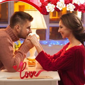 SIRENXI Nội thất ô tô Đồ trang trí tình yêu ngày Valentine 3D Đám cưới Mô hình trang trí tình yêu Trang trí lễ hội Tiệc tùng Trang trí chữ tình yêu Trang trí bàn làm việc