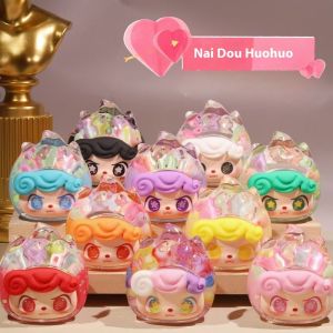 Giấc Mơ Dễ Thương Thỏ Thanh Long cát hoa khô bong bóng hạt bức tượng trang trí