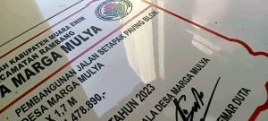 Batu PRASASTI Pembangunan uk 25 x 35 Granite Termurah diskon