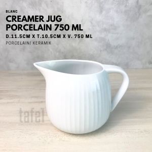 Tempat Creamer Milk Jug Stripe Jumbo HORECA 750 ml