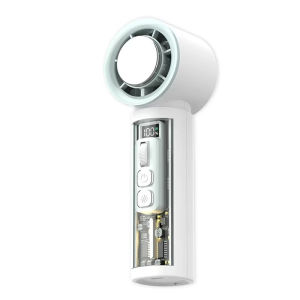 LICG-Handheld Semiconductor Refrigeration Fan Rechargeable Portable Cooling Fan Air Cooler For Outdoor Use