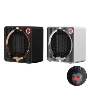 500W PTC Ceramic Heater With Overheating Protective For Home Office Desk Bedroom Camping Portable Space Heater 220V