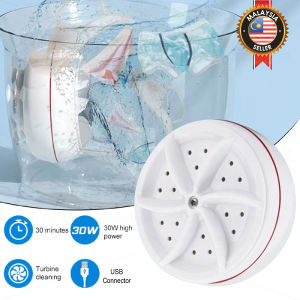 30W USB Mini Portable Turbine Washer Washing Machine for Underwear Sock Baby Clothes / Mesin Basuh Mini