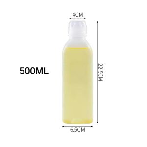 🔥Hot Sale🔥3/6Pcs 1000/500/300ML Oil Bottle Kitchen Spray Bottle Condiment Squeeze Bottles Cooking Baking Hot Sauces BBQ
