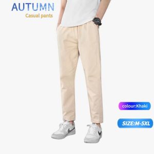 READY STOCK Men Chino Smart Casual Relaxed Cargo Pants [5XL]Straight Tapered Trousers Long Pants Seluar Panjang Lelaki Slack