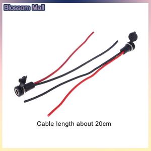 [Blossom] 1Pc DC power Female With Cable Wired 5.5 x 2.1 5.5x2.5mm DC Socket High Current All Male Female Power Plug Connector