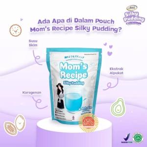 Silky Pudding Pouch Bubble Gum Flavour 110gr Puding Rasa Permen Karet Moms Recipe