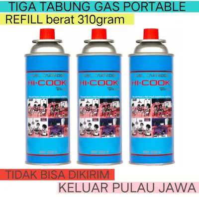 3 KALENG GAS PORTABLE