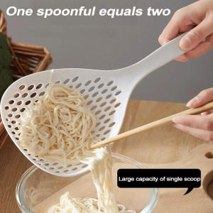 [SG SELLER]Scoop Colander Japanese Mesh Long Handle Skimmer Dumpling Filter Spoon Skimmer Mesh Ladle Fishing Line Leak