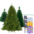5FT Christmas Tree Metal Stand,  With Christmas lights Lightweight and Easy to Assemble, New Year Indoor Outdoor Decoration Tree. 