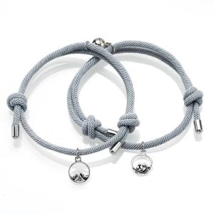 【Pharaoh🎀COD】 2 Pcs Gelang Wanita Korea Liontin Lonceng Pelangi Gelang Hadiah Ulang Tahun Fashion Perhiasan
