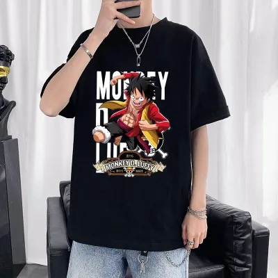 ONE PIECE Short Sleeves Tshirt Cotton T-shirt Anime apparel Anime
