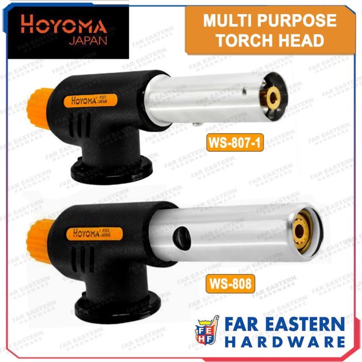 2023 HOYOMA Butane Torch Head Flame Gun w/ Igniter HYHT Lazada PH