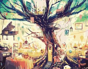 40x50 Paint By Number Painting By Numbers Kit DIY Digital Lukisan Canvas Seri H Scenery Pemandangan Landscape