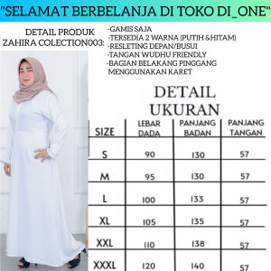 gamis putih dewasa terbaru  bahan adem  wanita manasik haji Others jumbo eleghan kekinian millenial