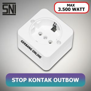 Stop Kontak Outbow Tempel Dinding Tembok VISICOM VS 900 OB VS-900-OB