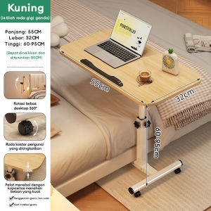 Meja Laptop Portable Meja Kerja Milimalis Meja Belajar Adjustable Meja Laptop Roda