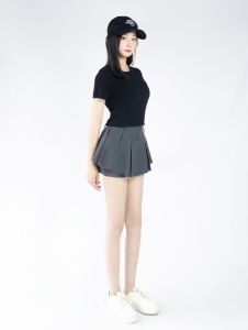 Quần Short Nữ Giả Váy Ngắn WOMAN BASIC Xếp Ly Dáng Ôm Chữ A Phong Cách Hàn Quốc Quần Giả Váy Nữ Cá Tính Thiết Kế Mới Hottrend 2025 GV08