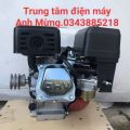 Động cơ chạy xăng Honda 7.5hp, động cơ chạy xuồng, thiết kế cần giật tiện lợi. 