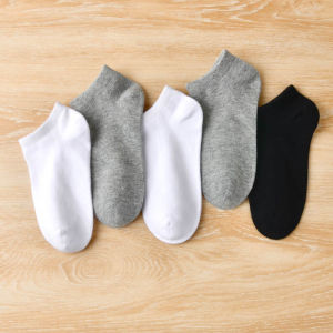 Boneless Boat Socks  spring and autumn plain stitch sports Cotton Kids Girls Boys Children Socks For 1-16 Year