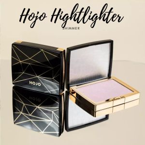 HOJO Highlighter Pallete Shimmer Glitter Powder Waterproof Long Lasting Make Up Wajah 3D Glowing