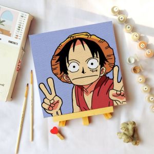 Paint by Numbers KIT - One Piece Series 20x20cm