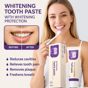Adult Toothpaste Cleans Whitens Removes Yellowing and Stains Freshens Breath Resists Sensitivity and Repairs Gums美白抗敏牙膏