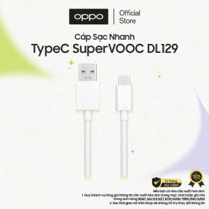 Cáp Sạc OPPO Type C SuperVOOC DL129 - Hàng Chính Hãng