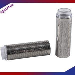 Sporter ที่กรองตู้ปลาสแตนเลสท่อกรองล่วงหน้าสำหรับตู้ปลาอุปกรณ์เสริมท่อกรองล่วงหน้าสำหรับตู้ปลา