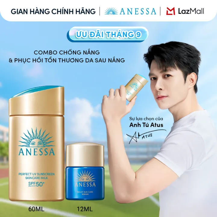 Sữa chống nắng dưỡng da kiềm dầu bảo vệ hoàn hảo SPF50+ PA++++ 60ml