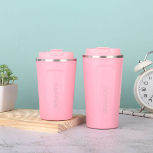 Thermos Tumbler 304 Stainless Steel Vacuum Mug with Lids Office Coffee Cup Teacher Mothers Day Gift - SG Stocks