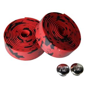 BUCKLOS Silicone Bike Strap Anti-slip Durable Bartape Breathable Comfortable Handle Bar Tape for Fixie Road Bike Mtb