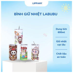 LY GIỮ NHIỆT LABUBU 600ML – INOX 304 CAO CẤP GIỮ NHIỆT CỰC LÂU