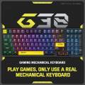 Onikuma G38 98 Keys RGB Wired Mechanical Keyboard Black (Tea Axis). 