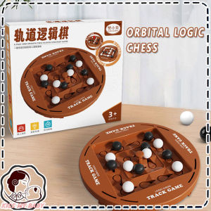New Track Logic Chess Double Battle Board Game Rotating Strategy Puzzle Game for Kids and Family