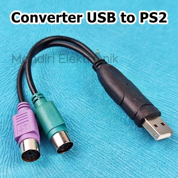 Converter USB to PS2 Adapter Mouse Keyboard - Converter Kabel USB to ...