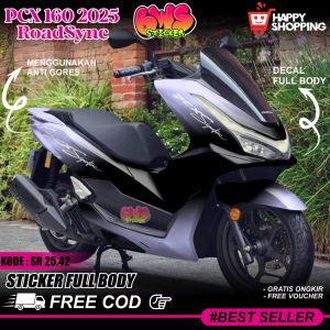COD Terbaru Sticker Decal Full Body Honda PCX 160 2025 Cbs Abs RoadSync Sticker Full Body Pcx 2025 Signature Gradasi Hitam Pcx 2025 Signature Pcx 160 2025 Signature Gradasi Hitam SRBWS 25.42