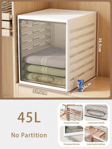 JustLiving ชั้นเก็บเสื้อผ้าตู้เสื้อผ้าแบบวางซ้อนได้กล่องตู้เก็บของลิ้นชักจัดระเบียบเสื้อใส่อยู่บ้านที่แบ่งได้ตะกร้าเก็บเสื้อผ้าเสื้อยืดชั้นเก็บของเรียบร้อยพร้อมฝาปิดกันฝุ่น