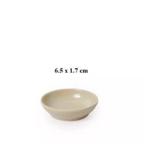 Chén chấm cac loại melamine màu nâu bóng