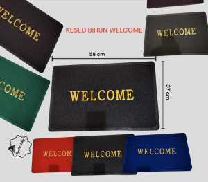 keset bihun welcome/kesed alas kaki welcome bihun PVC