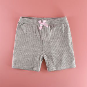 SLAIXIU KIDS Girls Shorts Pants Cotton Thread Safety Skinny Kids Girl Underpants for 3-10 Years Children Clothing pink white black solid color short pants for girls (1pcs)