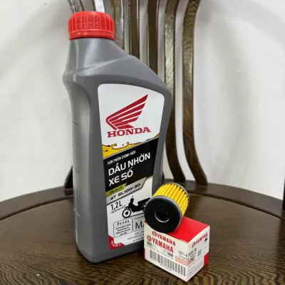 MADE IN VIETNAM ENGINE OIL HONDA 1.2 LITRE 4T 10W30 SL10W30 FULLY SYNTHETIC FOR MOTOR RS150 Y15 WAVE RSX150 LC135 WITH STP OIL TREATMENT