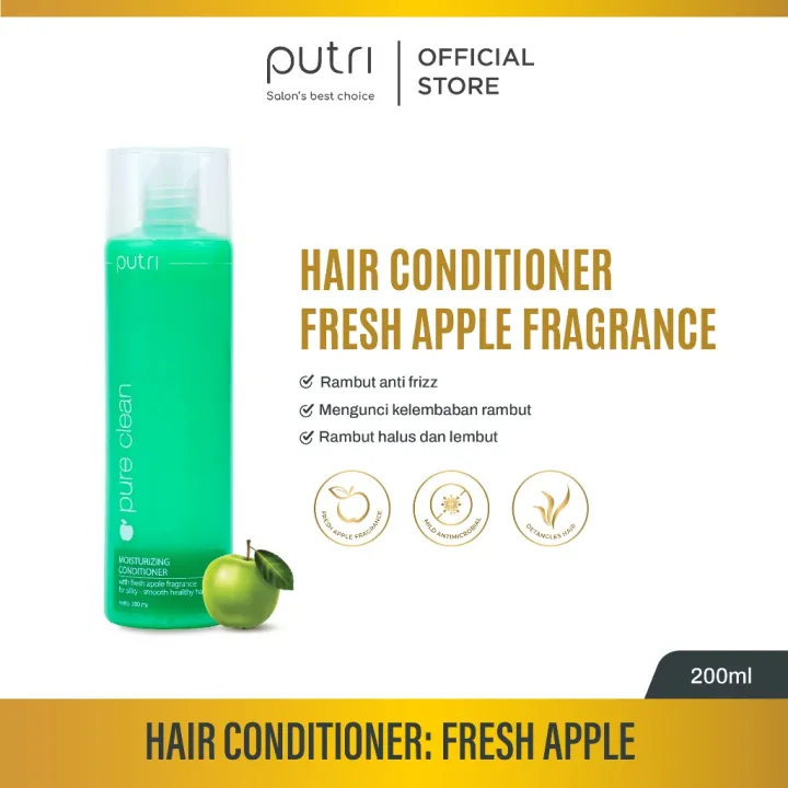 Putri%20Pure%20Clean%20Moisturizing%20Conditioner%20With%20Fresh%20Apple%20Fragrance%20Ukuran%20450%20ml%20&%20200ml%20-%20Image%203