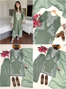[PRE-ORDER 15 DAYS] READYMADE EMBROIDERED GEORGETTE PAKISTANI PLAZZO SUIT {ETA:2026-12-31}
