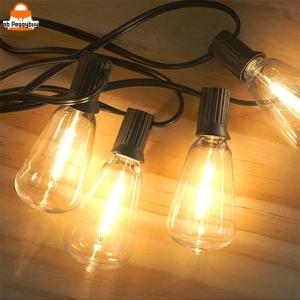 Solar String Lights Outdoor with Remote Globe Solar Powered String Lights with 8 Lighting Modes Solar Powered Patio Light for Garden Yard Porch Wedding Party Outdoor Decor